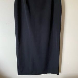Vintage (Evan-Picone) Maxi Skirt in Black